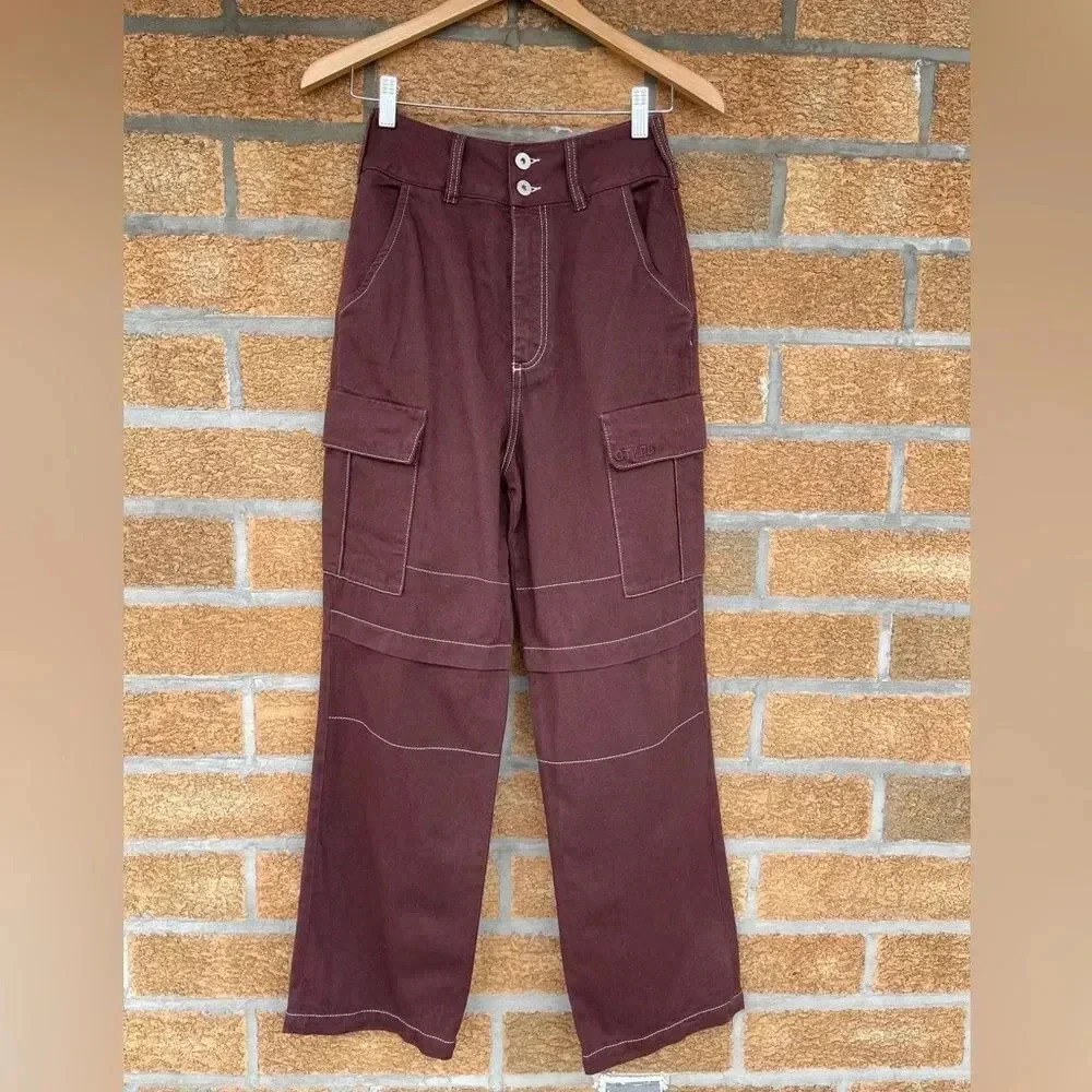 HERON PRESTON Top-stitched cotton-twill straight-leg pants 26 - Picture 5 of 17